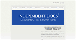 Desktop Screenshot of independentdocs.com